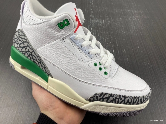 Green Jordan (W) 3 Lucky Retro CK9246-136 1202